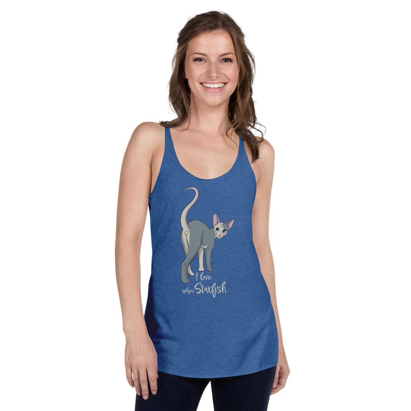 "I LOVE SPHYNX STARFISH" TANK