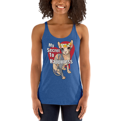 "MY SECRET TO HAPPINESS" TANK