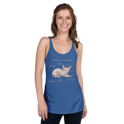 "ANATOMY OF A SPHYNX" WOMAN'S TANK