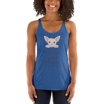 "BEHIND EVERY WOMAN" SPHYNX TANK