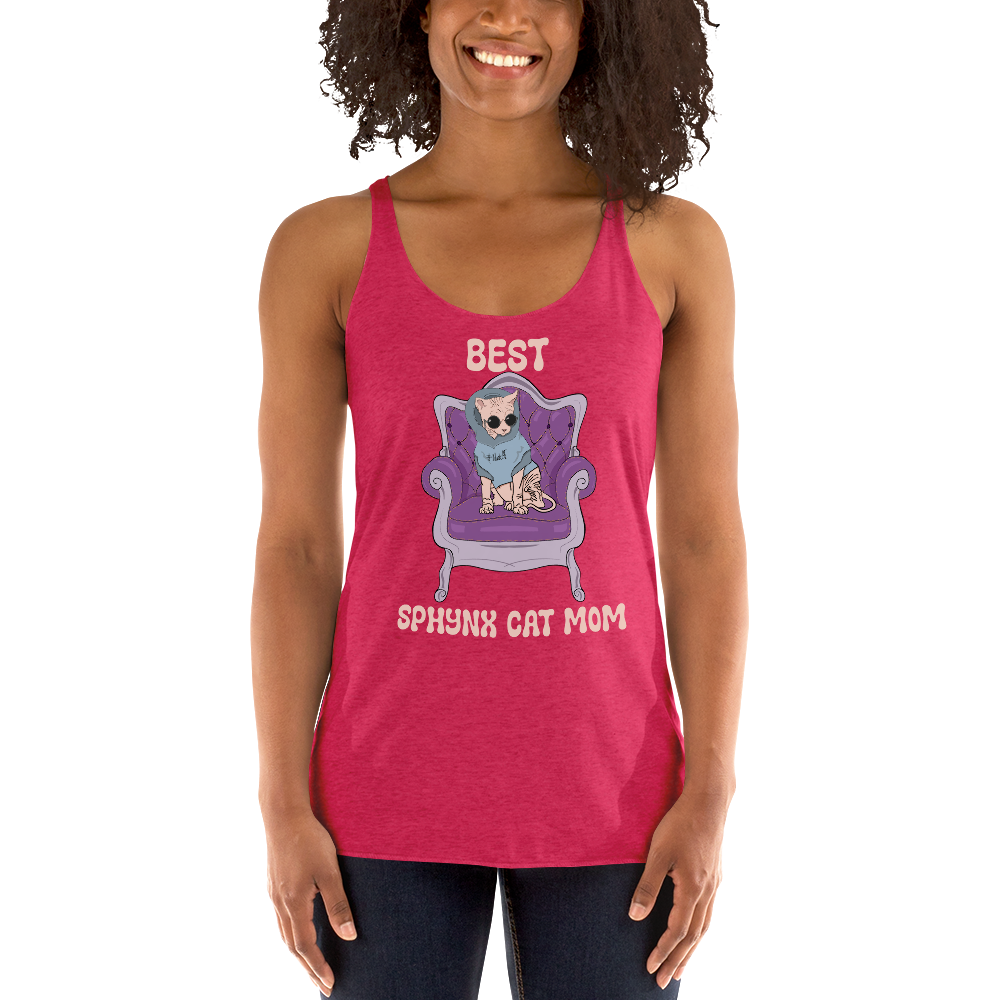 "BEST SPHYNX CAT MOM" TANK