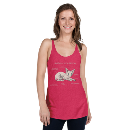 "ANATOMY OF A SPHYNX" WOMAN'S TANK