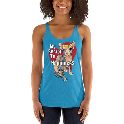 "MY SECRET TO HAPPINESS" TANK