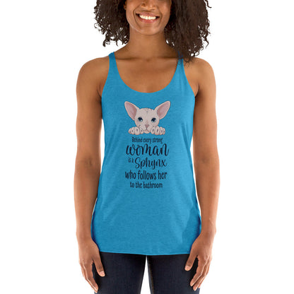 "BEHIND EVERY WOMAN" SPHYNX TANK